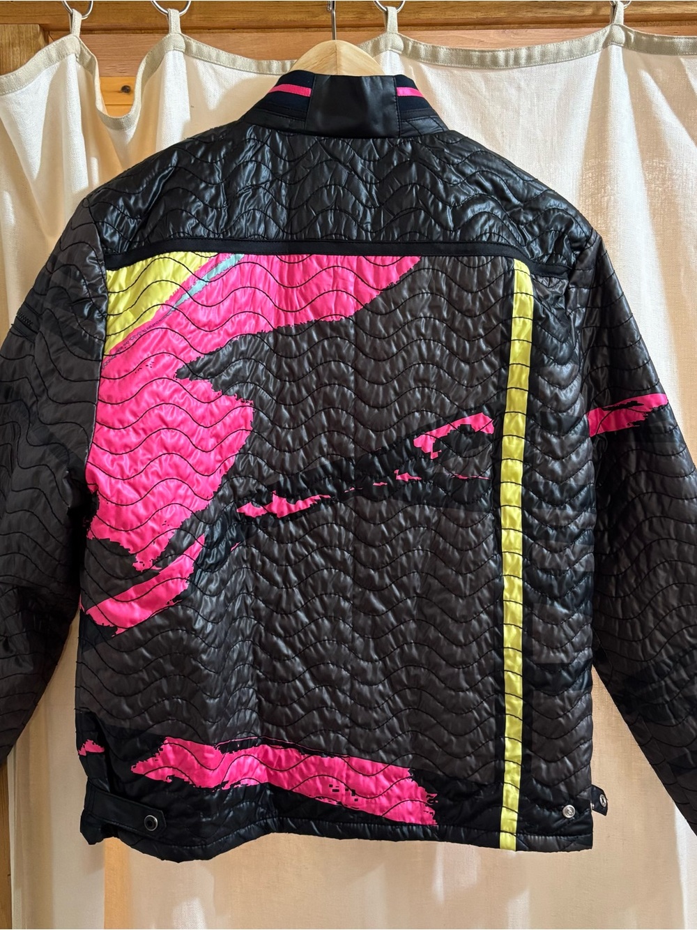 Jamie Sadock Quilted Golf Jacket M - Picture 2 of 5